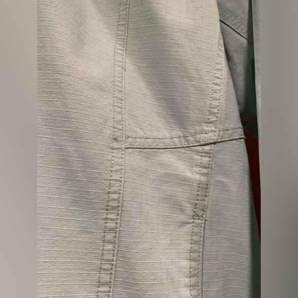 Cabelas Hooded Zip Up Jacket Womens Size Large Light Blue Lightweight - Picture 5 of 9